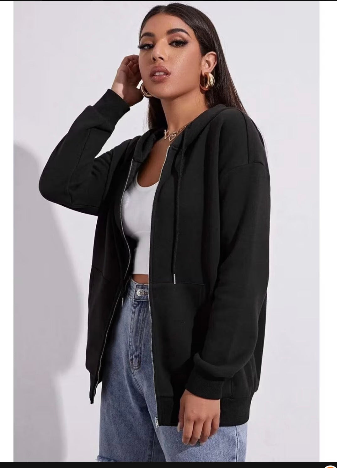 Modarix Fermuar Kapüşonlu SweatShirt